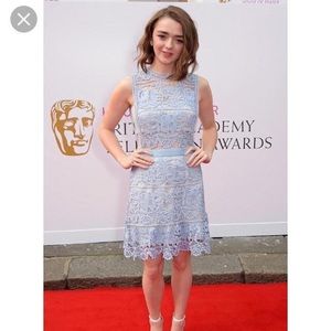 Lavender Lace Homecoming Dress